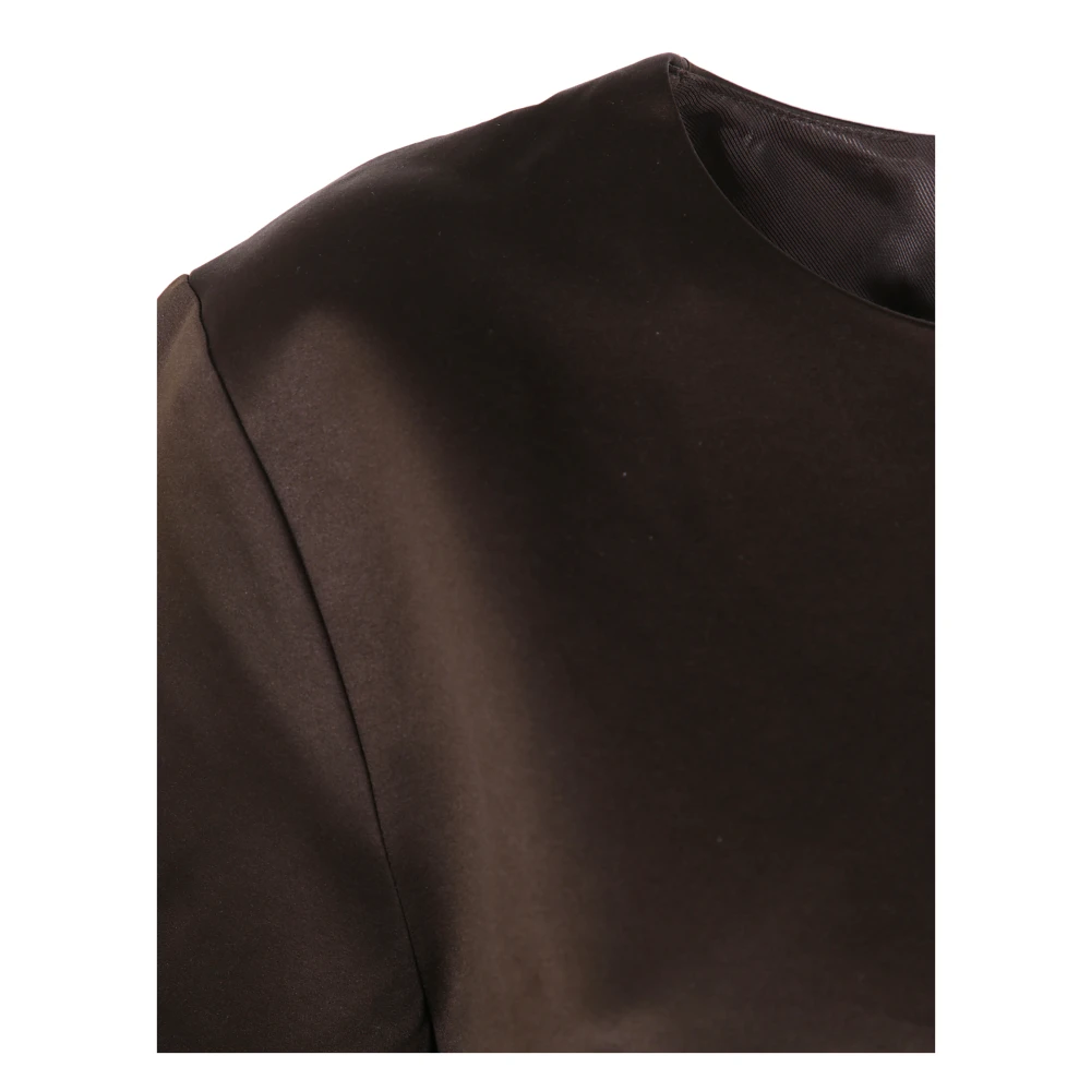 By Malene Birger Comfortabele Gebreide Vest By Herenne Birger Brown Dames