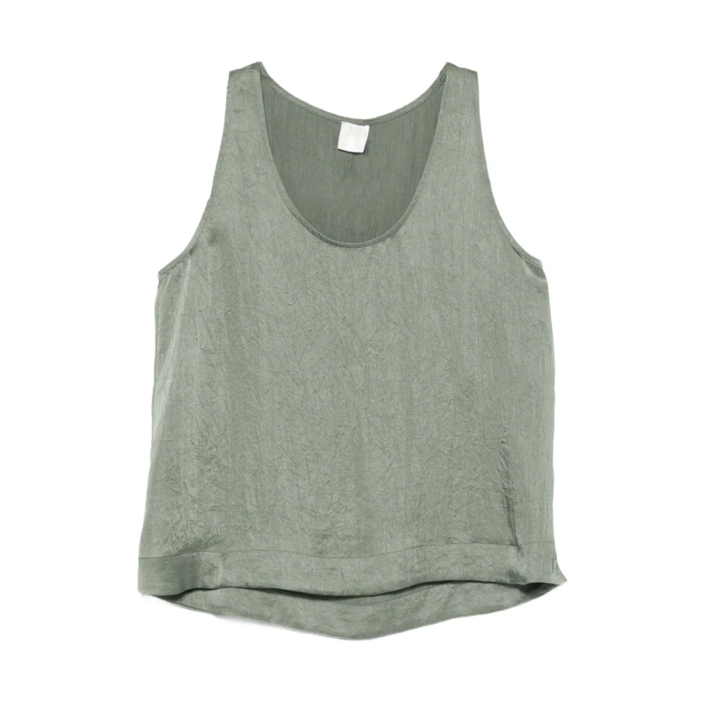 Marella Women's Green Sleeveless Tops, 2XS, Sleeveless Tops