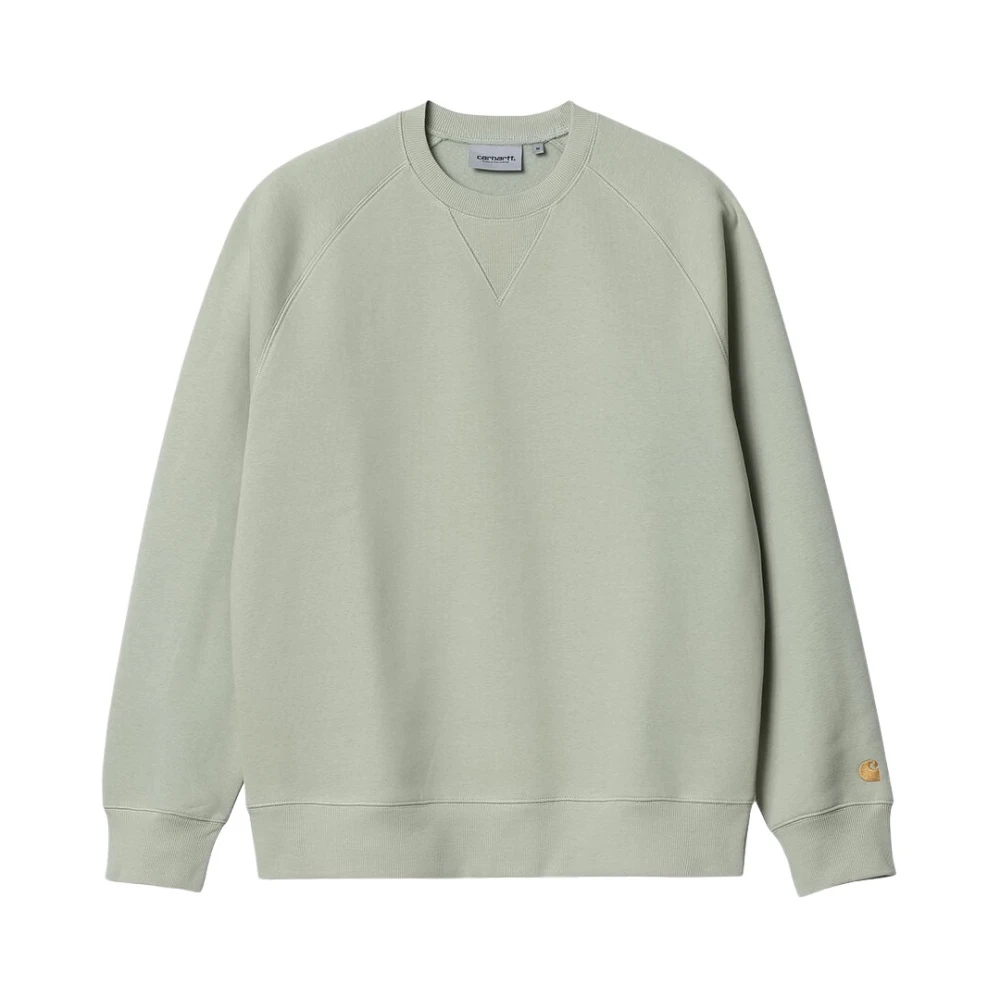 Carhartt WIP Chase Sweatshirt Comfortabele Sweater Green Heren