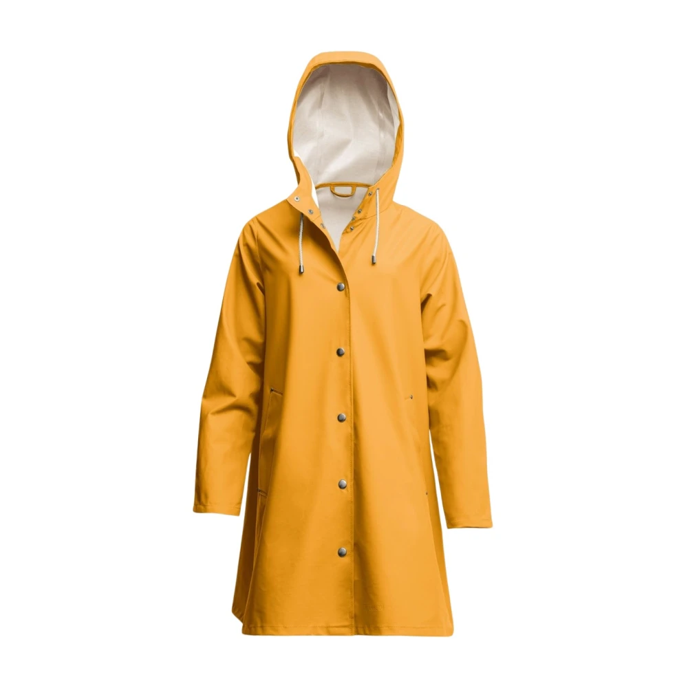 Stutterheim A-lijn Waterdichte Regenjas voor Vrouwen Yellow Dames