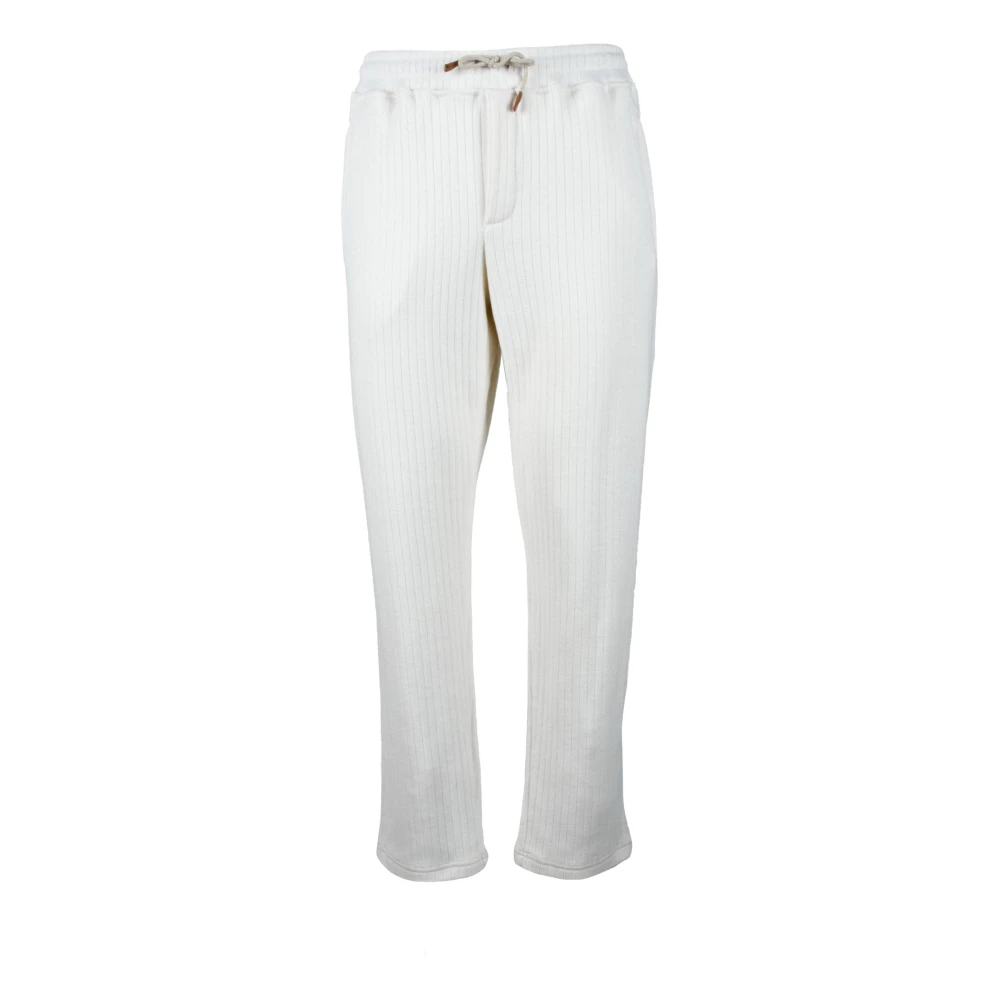 Eleventy Broek White Heren