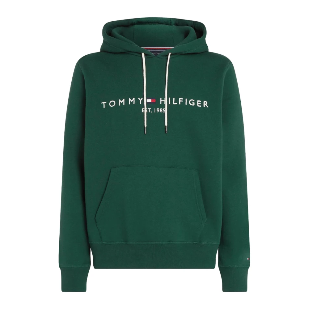 Tommy Hilfiger Stijlvolle Sweatshirt Mw0Mw11599 L6K Green Heren