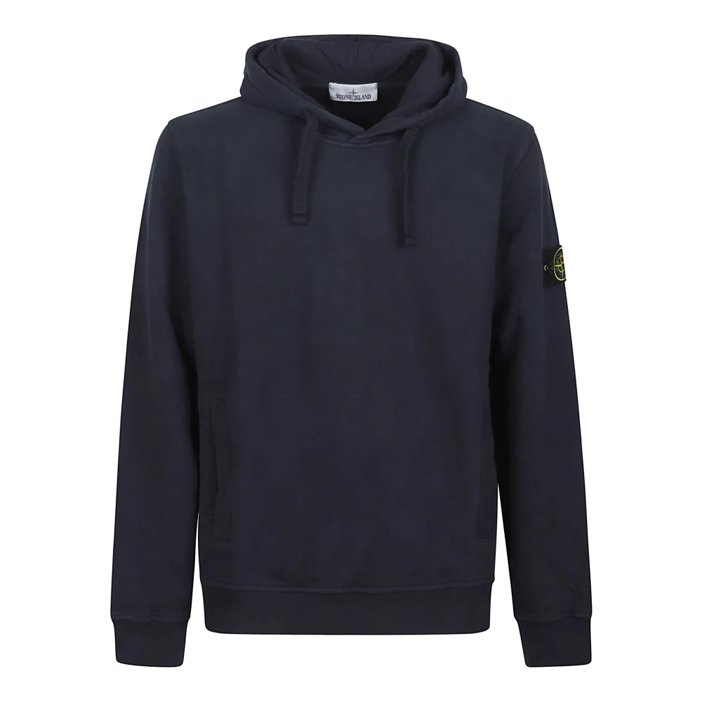 Stone Island Blue Sweatshirt - Male - Hoodies - Xl - Sweatshirts & Hoodies
