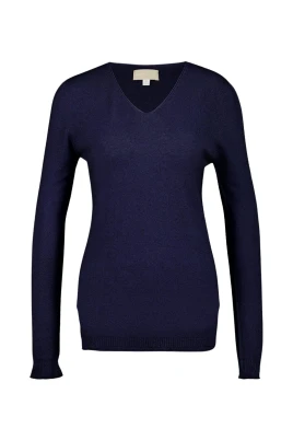 Cashmere V-Neck Tröja