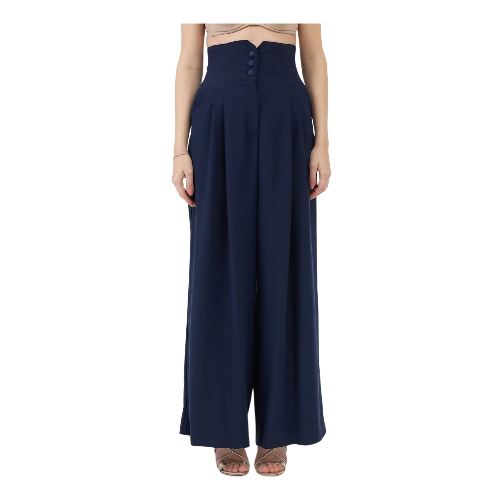 Trousers > Wide Trousers - - Ermanno Scervino - Modalova