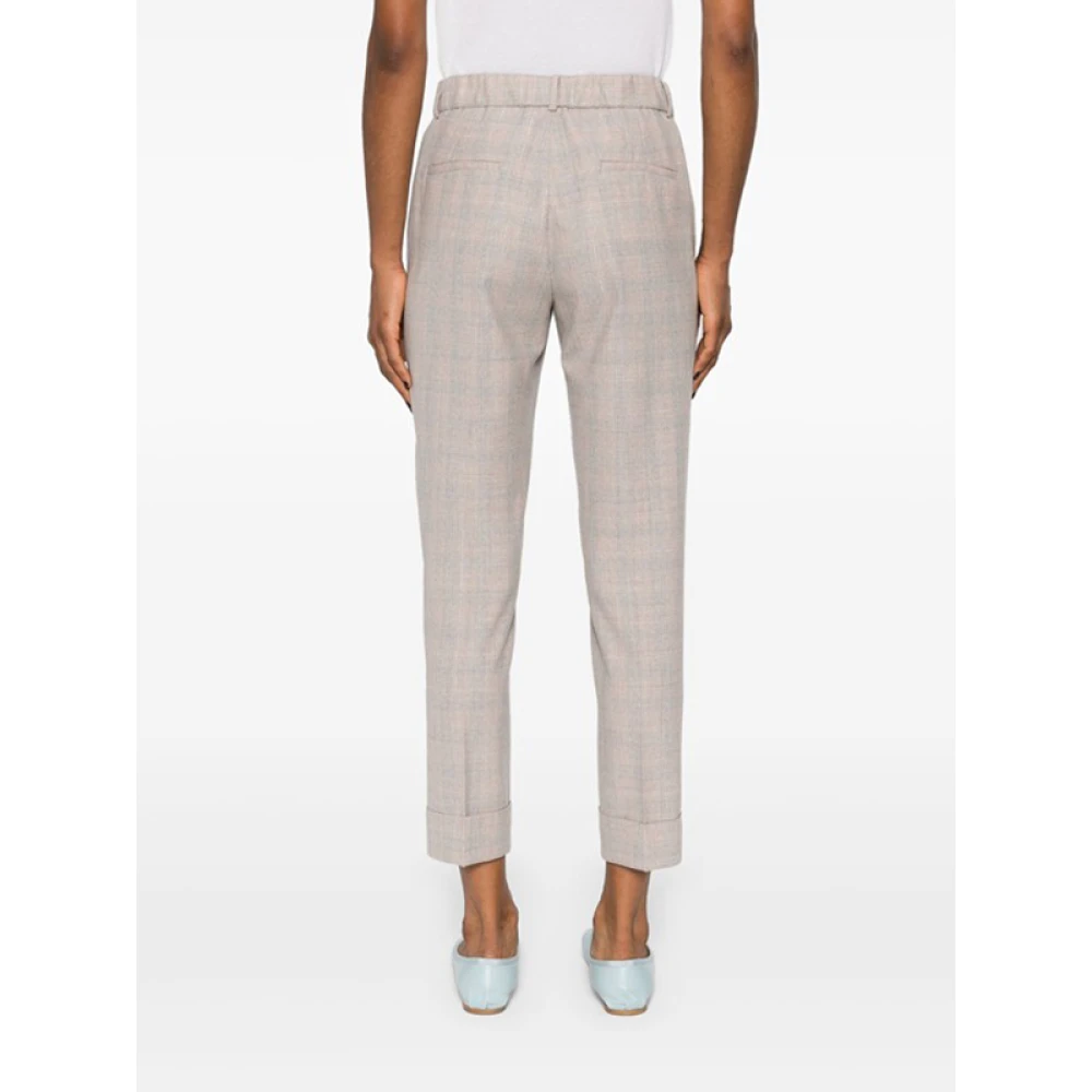 PESERICO Kralenversierde Wollen Broek Multicolor Dames
