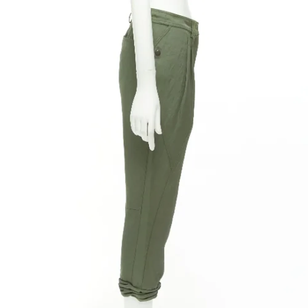 Alexander Wang Pre-owned Fabric bottoms Green Dames