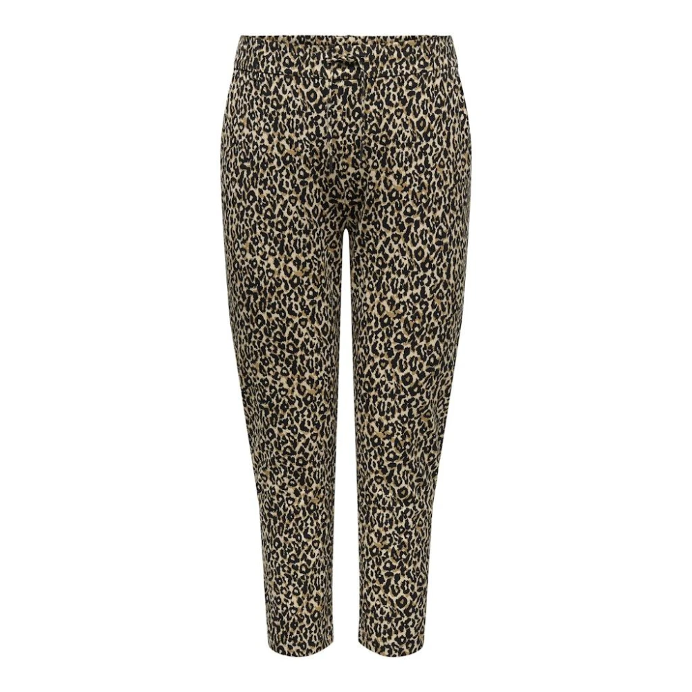 Only Carmakoma Goud Trash Klassieke Broek Nieuw AOP Multicolor Dames