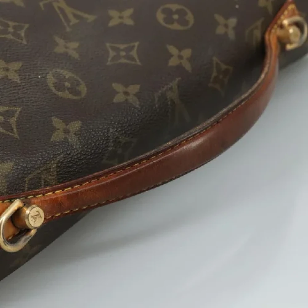 Louis Vuitton Vintage Pre-owned Canvas handbags Brown Dames