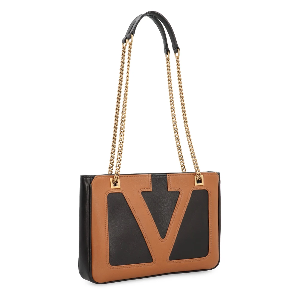 Valentino Superstar Gladleren Tote Tas Multicolor Dames