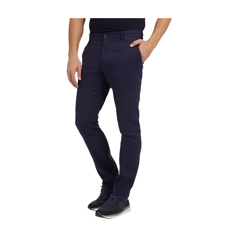 Guess Stijlvolle Herenbroeken Blue Heren