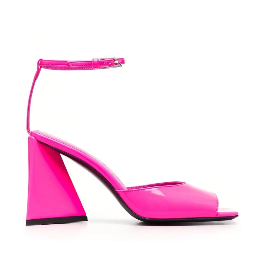The Attico Women's Fuchsia Piper Sandals With High Heel
