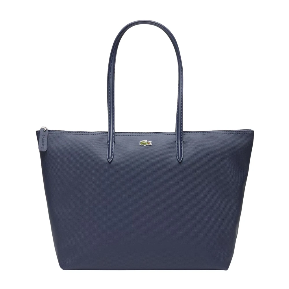 Lacoste Donna Blu Borse, Taglia Unica, New,
