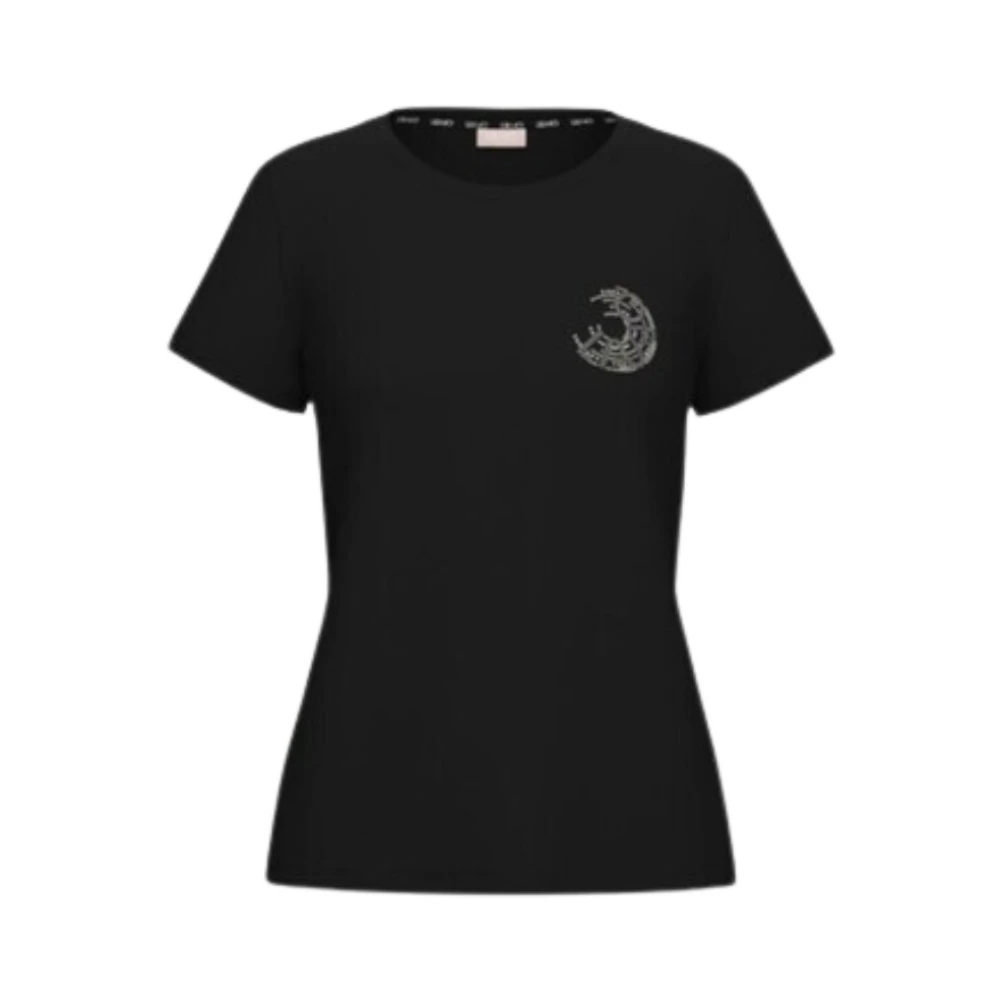 Liu Jo Donna Nero Top, 2XS, New,
