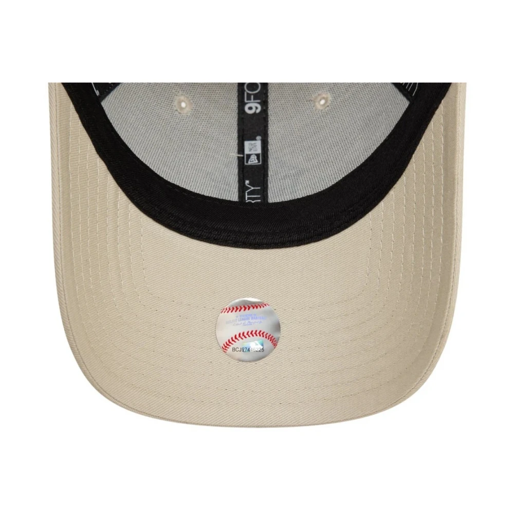 new era Team Outline Baseballpet Beige Dames