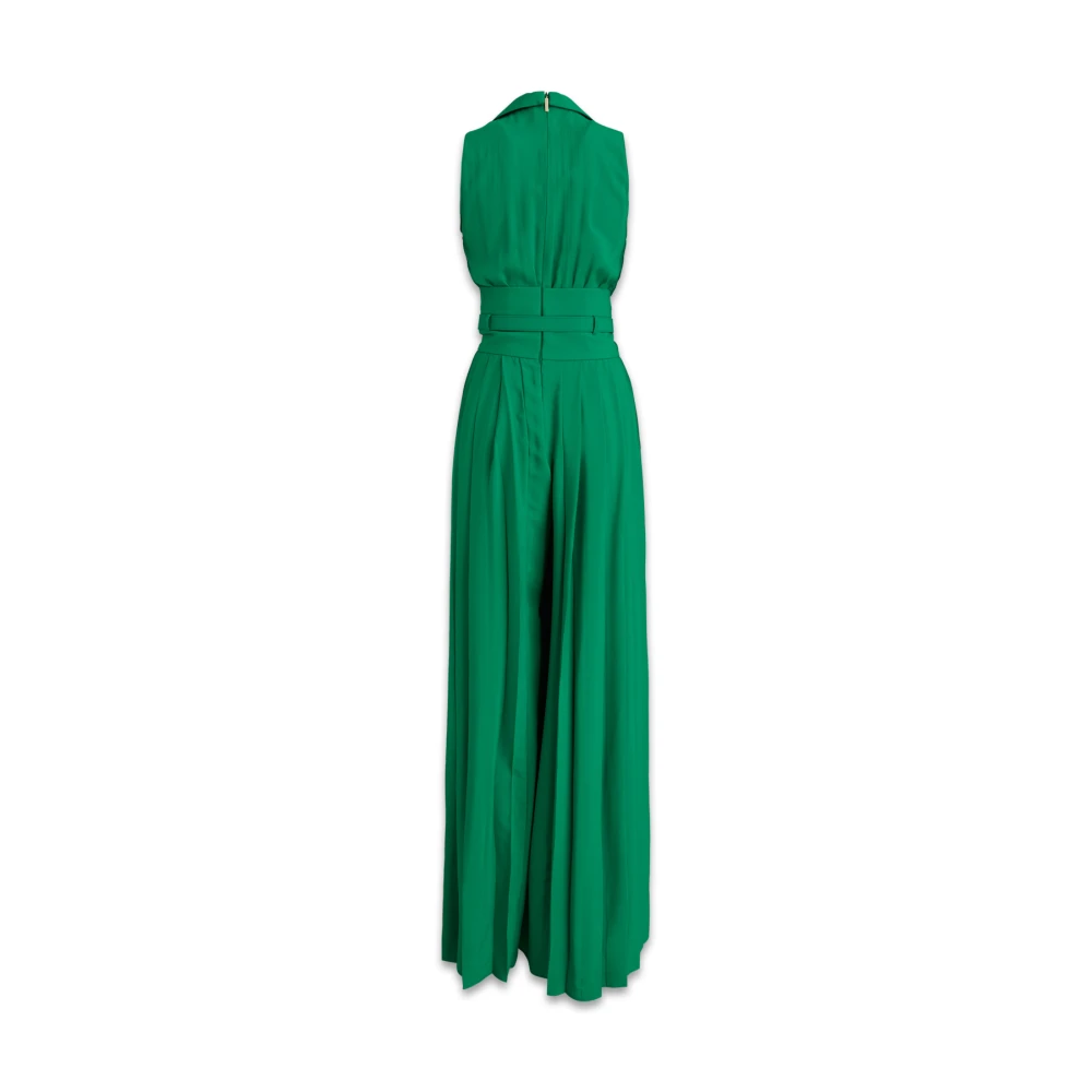 Simona Corsellini Elegante Tute Jurk voor Vrouwen Green Dames