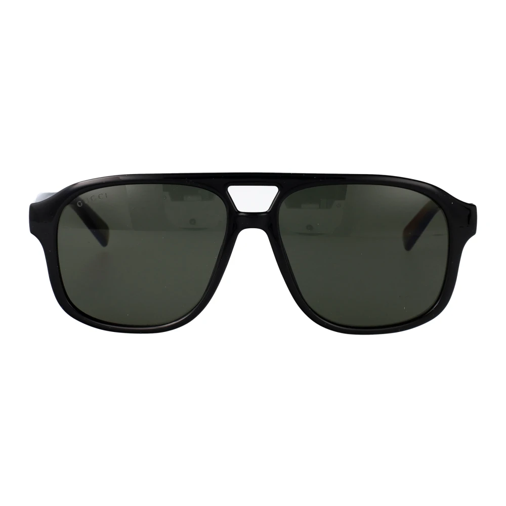 Gucci Black Sunglasses, Male, 57 Mm, Stylish Men's Sunglasses