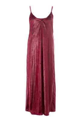 elegant-bordeaux-polyester-dress