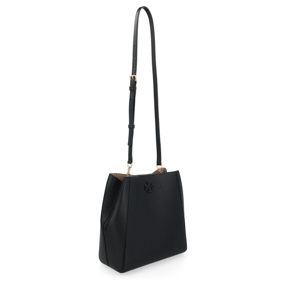 TORY BURCH McGraw Bucket Bag Black Dames