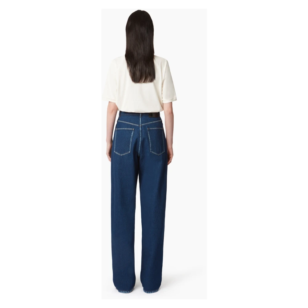Nina Ricci T-Shirt MET Strik White Dames