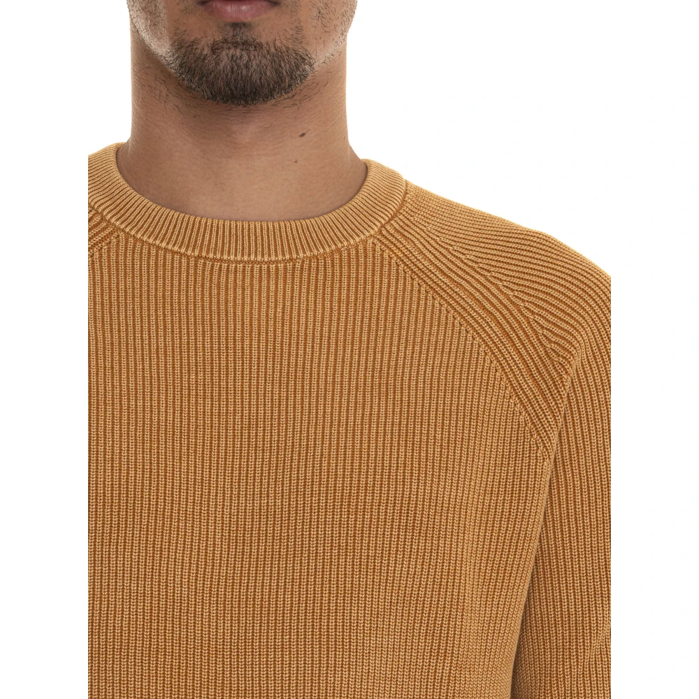Gant Stone Washed Raglan Pullover Yellow Heren
