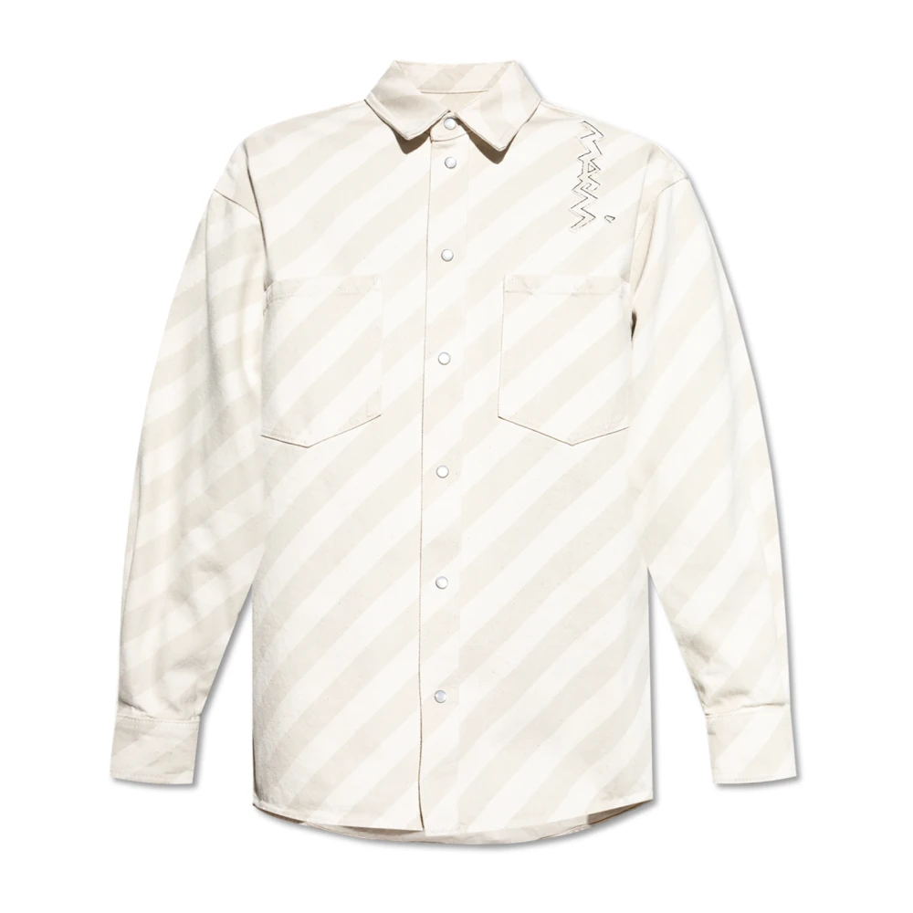 Marni Stijlvolle Overhemden Collectie Beige Dames