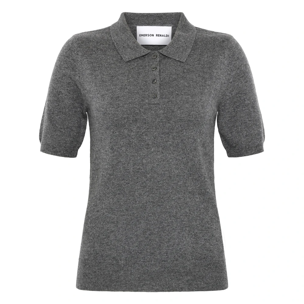 Emerson Renaldi Kasjmier Polo Shirt Donkergrijs Gray Dames