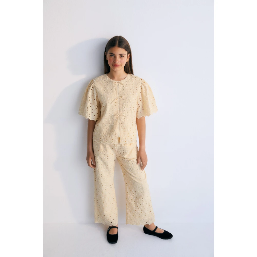 The New Society Creta Pant Beige Dames