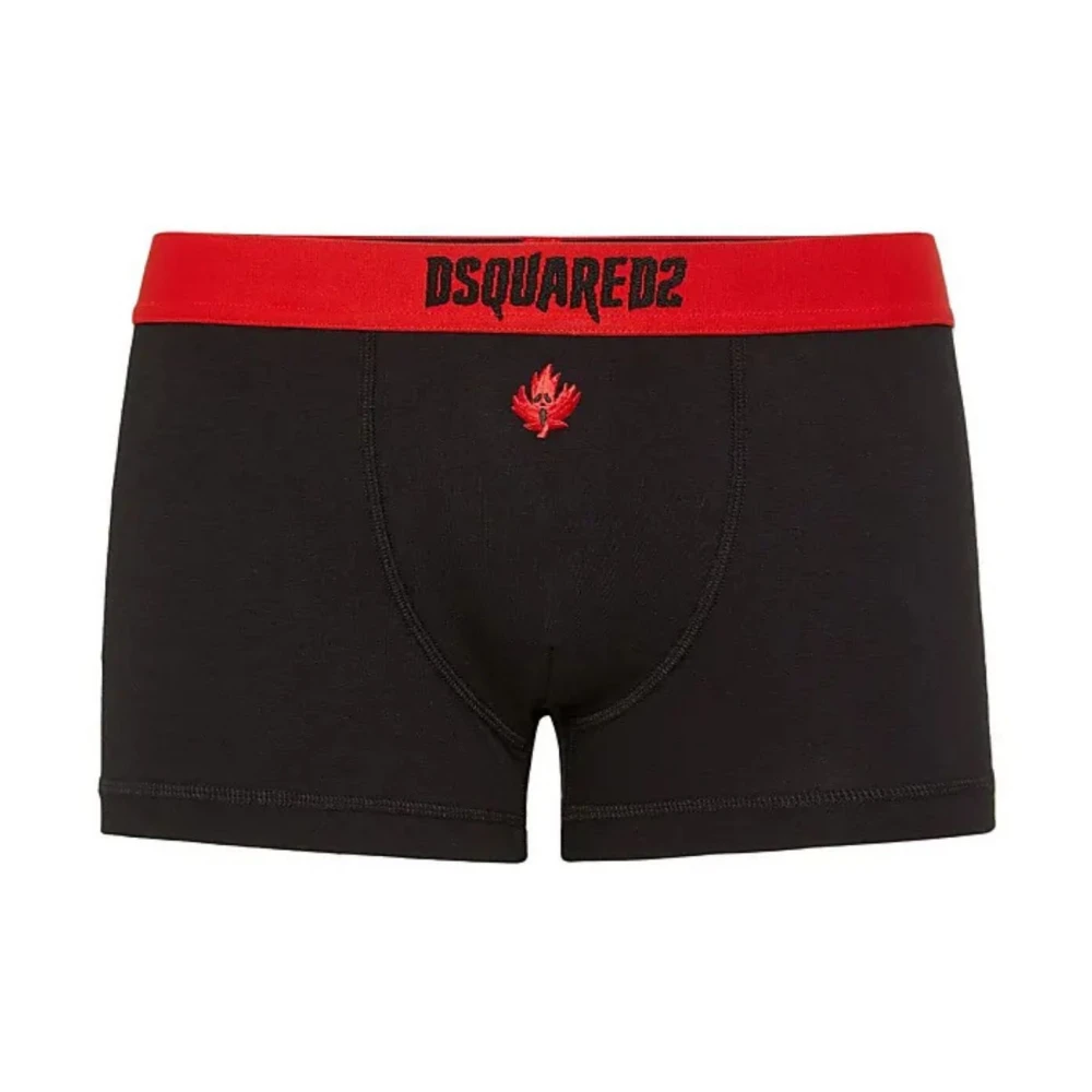 Dsquared2 Men's Black Logo Boxers - Underpants - Xl - Underwear