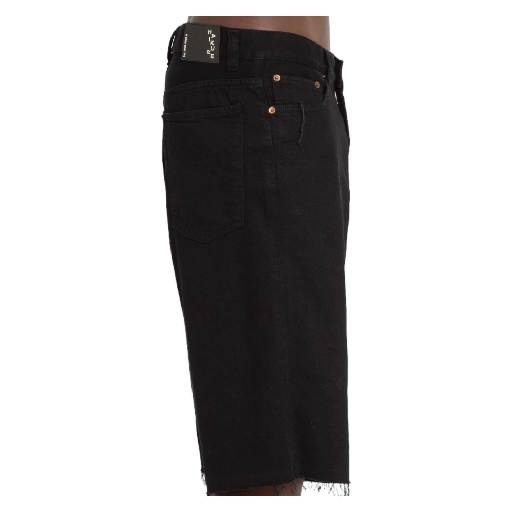 Haikure Jo Denim Shorts Black Heren