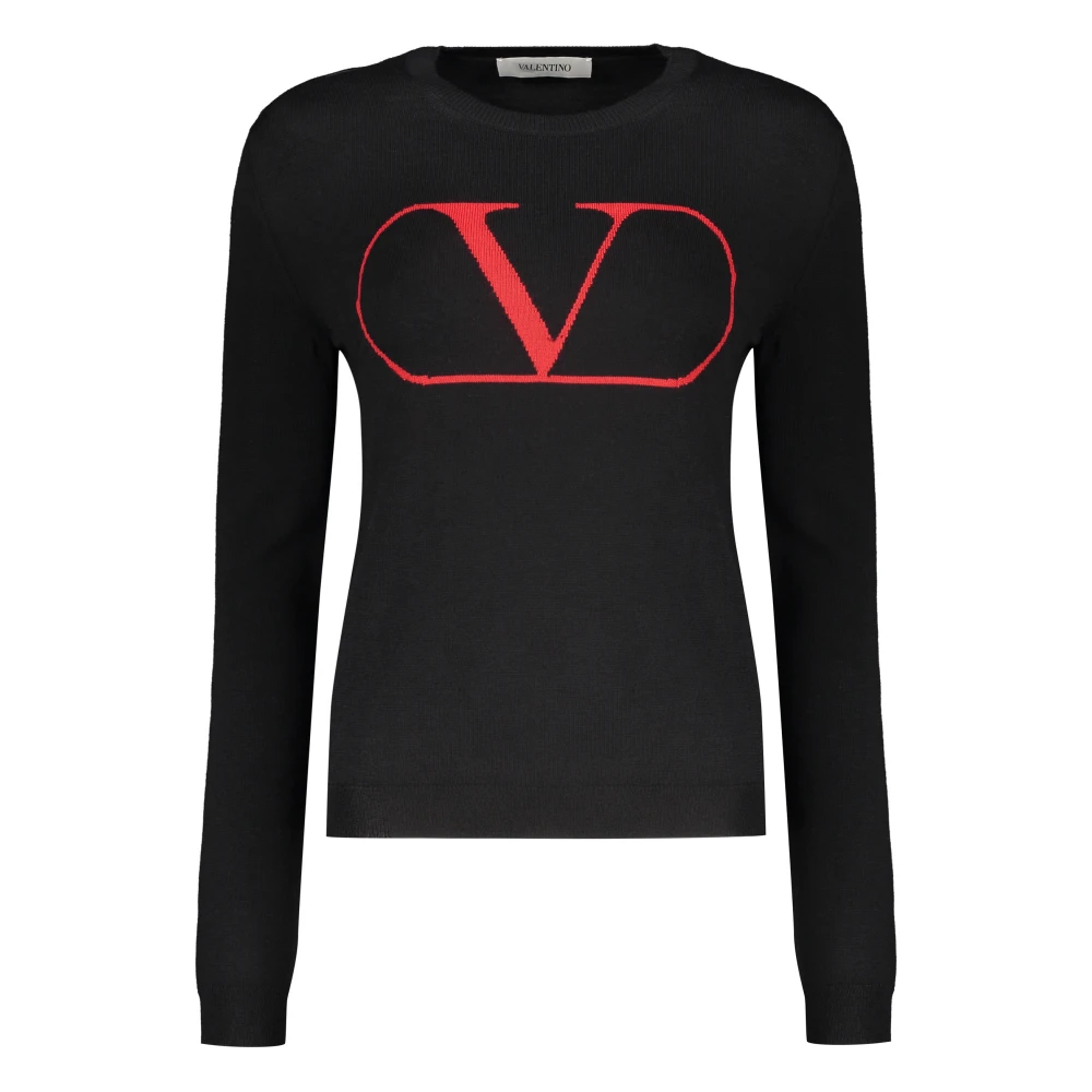 Knitwear > Round-neck Knitwear - - Valentino Garavani - Modalova