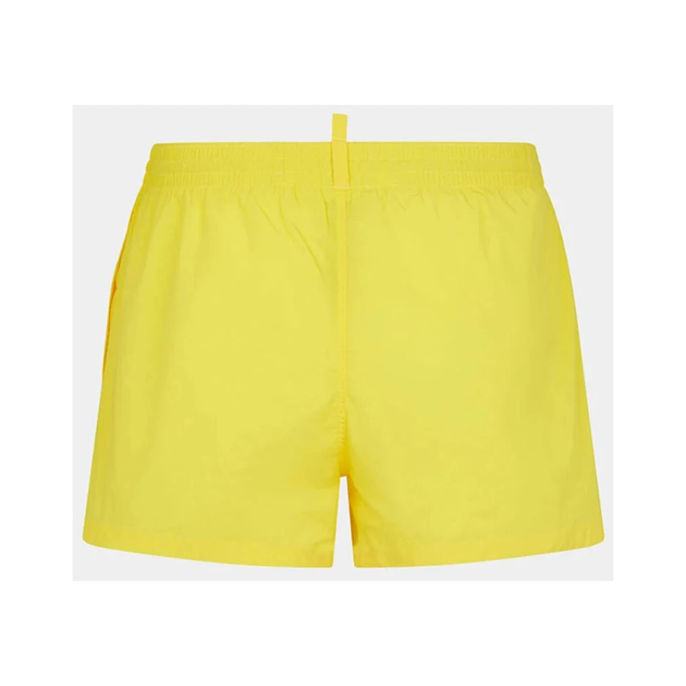 Dsquared2 Gele Sea Shorts Yellow Heren