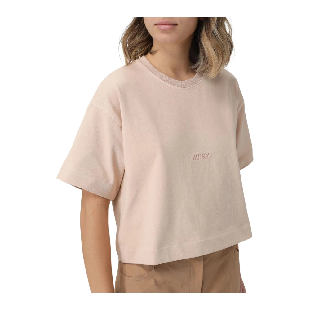 Autry - Tops > T-Shirts - Pink - Autry - Modalova