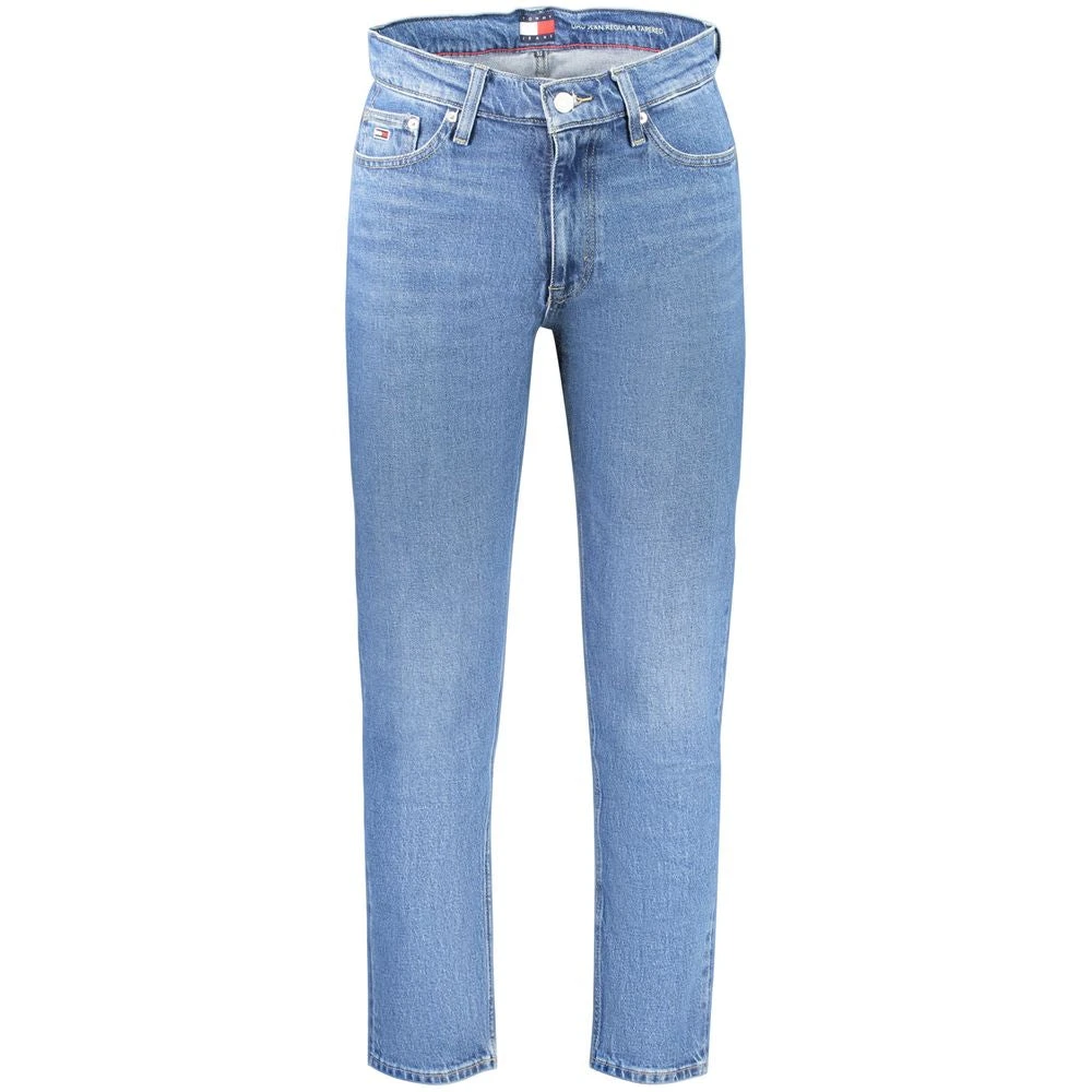 Tommy Hilfiger Men's Blue Cotton Jeans Regular Tapered W28 L32