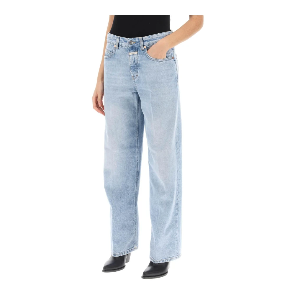 closed Vintage Loose Tapered Jeans Blue Dames