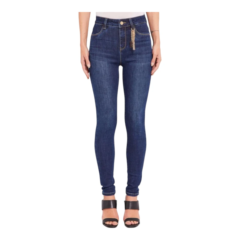 Gaudi Slim Fit Denim Broek Blue Dames