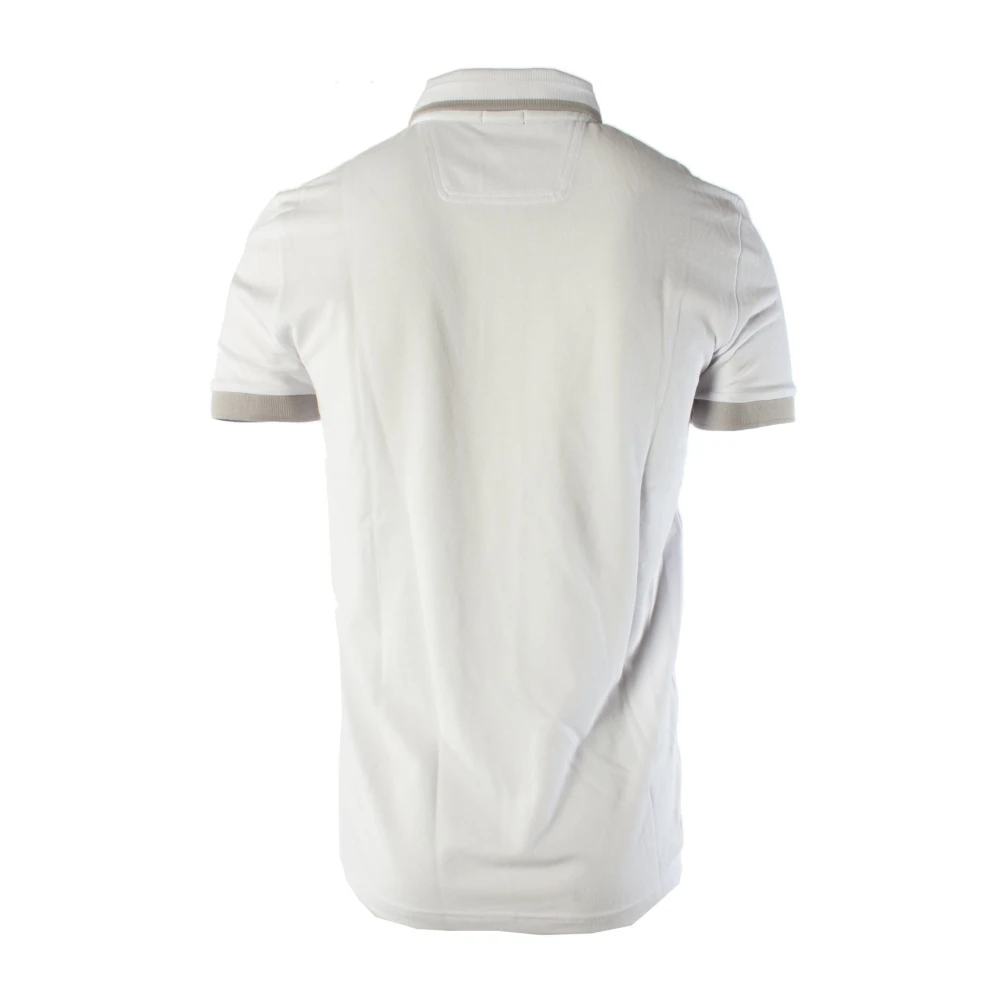 Hugo Boss Klassieke Witte Katoenen Poloshirt White Heren