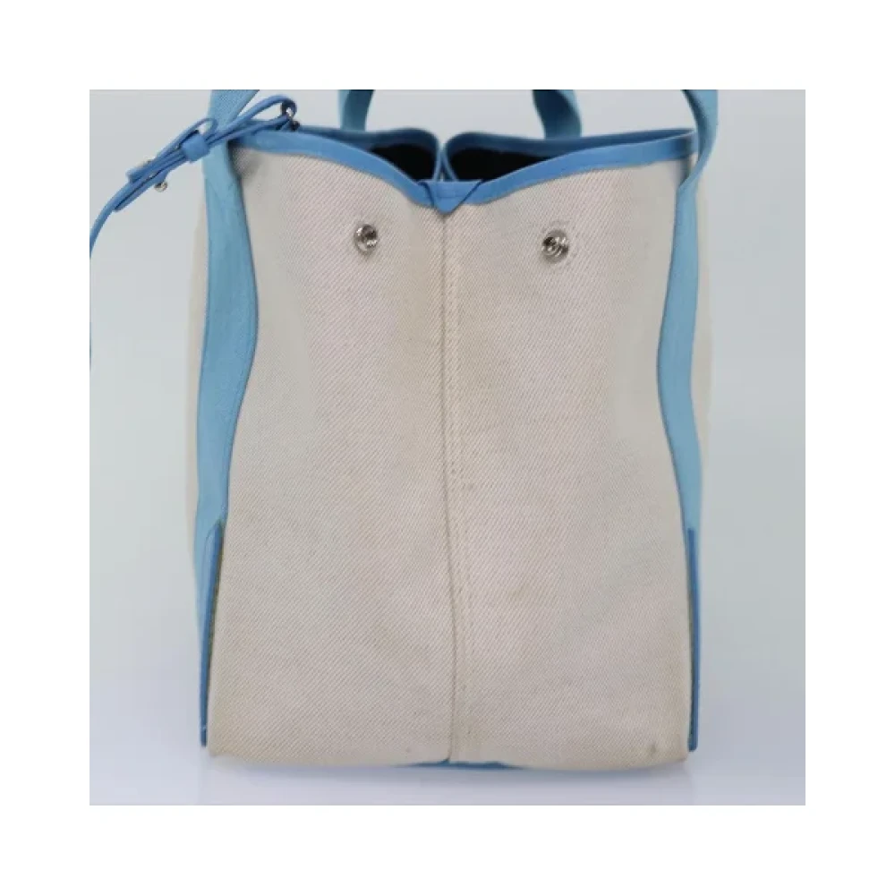 Balenciaga Vintage Pre-owned Canvas handbags Beige Dames