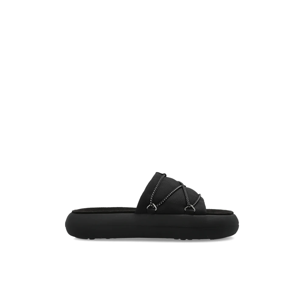 Moon Boot Women's Black Sliders, 6 Uk, Mb Icon Slide