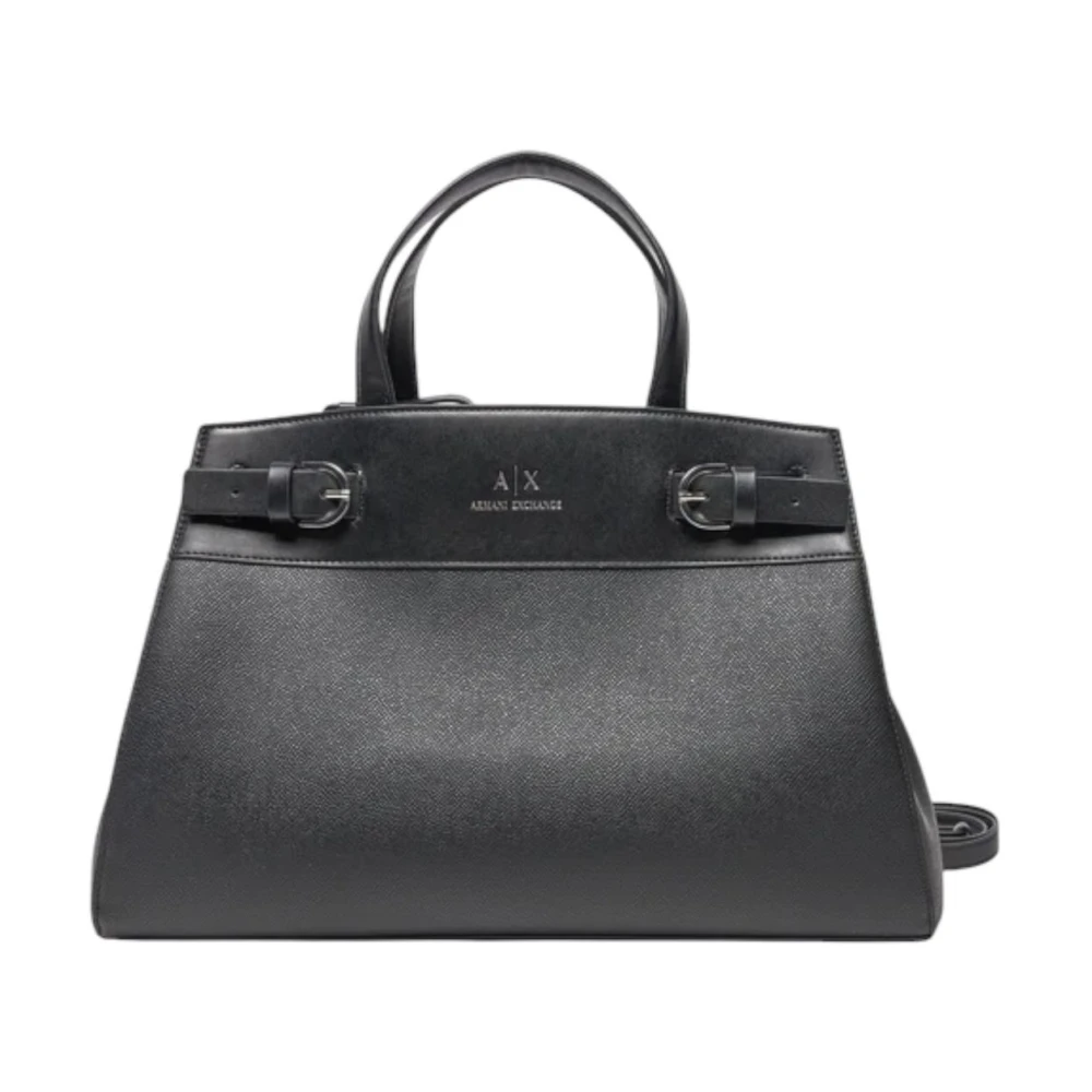 Armani Exchange Zwarte tassen voor stijlvolle look Black Dames