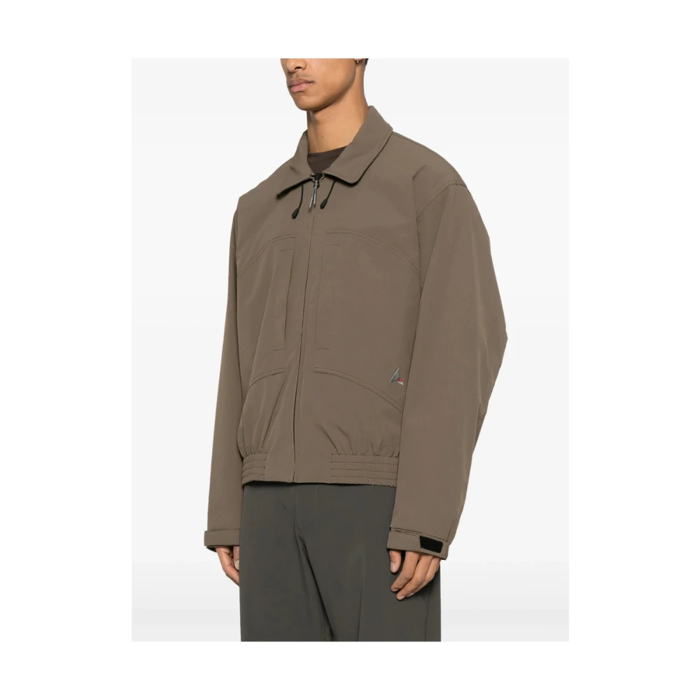ROA Khaki Jack met Ritssluiting en Elastische Zoom Green Heren