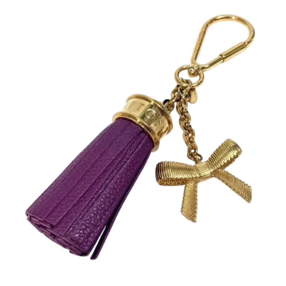Louis Vuitton Vintage Pre-owned Leather key-holders Purple Dames
