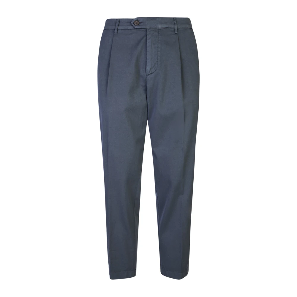 Eleventy Men's Black Over Pences Trousers - Chinos - W30 - Trousers