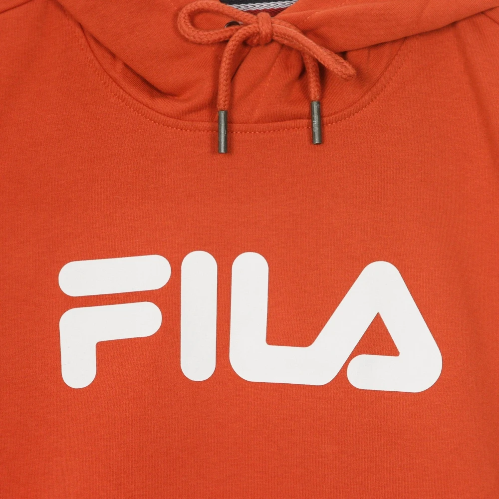 Fila Pure Hoodie Kangoeroe Zomer Vijg Brown Heren