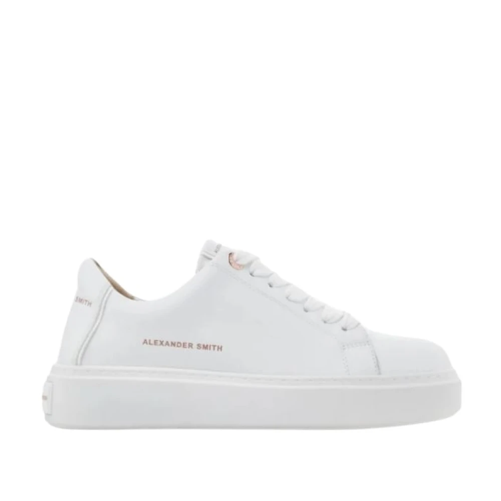 Alexander Smith Witte Sneakers Alazldw 8012.Twt Dames Schoenen