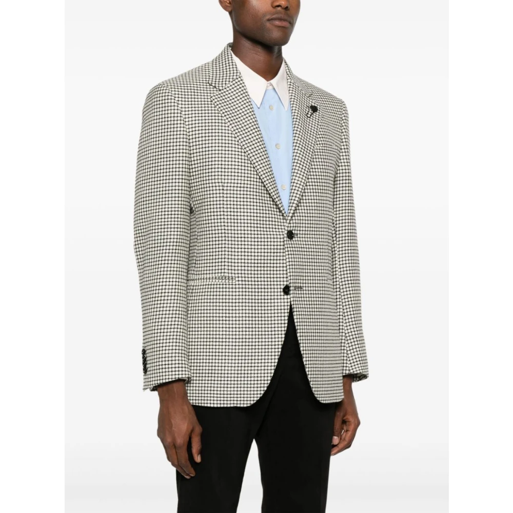 Lardini Stijlvolle Jassen van 100% Katoen Multicolor Heren