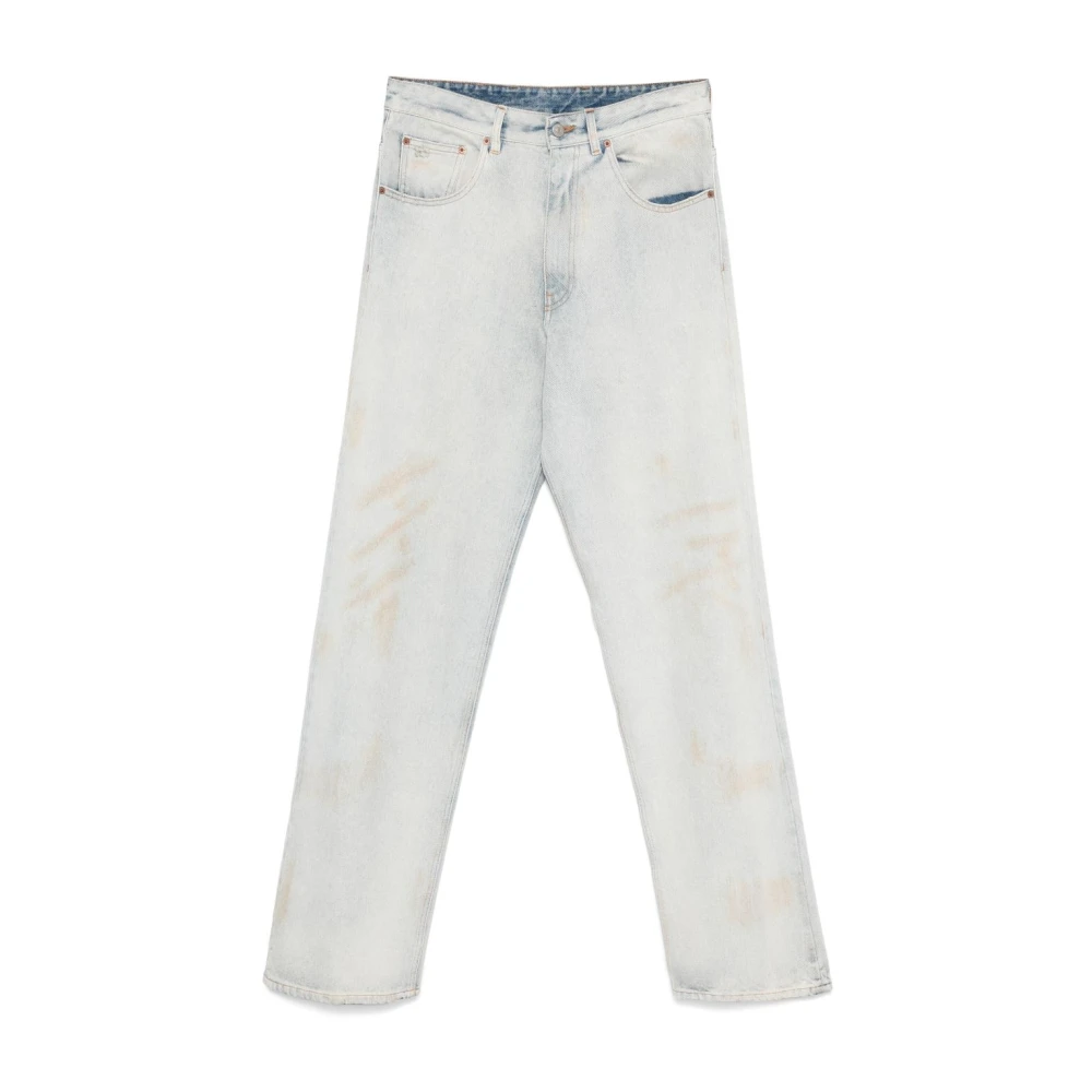 MM6 Maison Margiela Straight Jeans Blue Heren