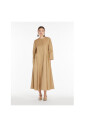 robe-evasee-en-twill-de-coton