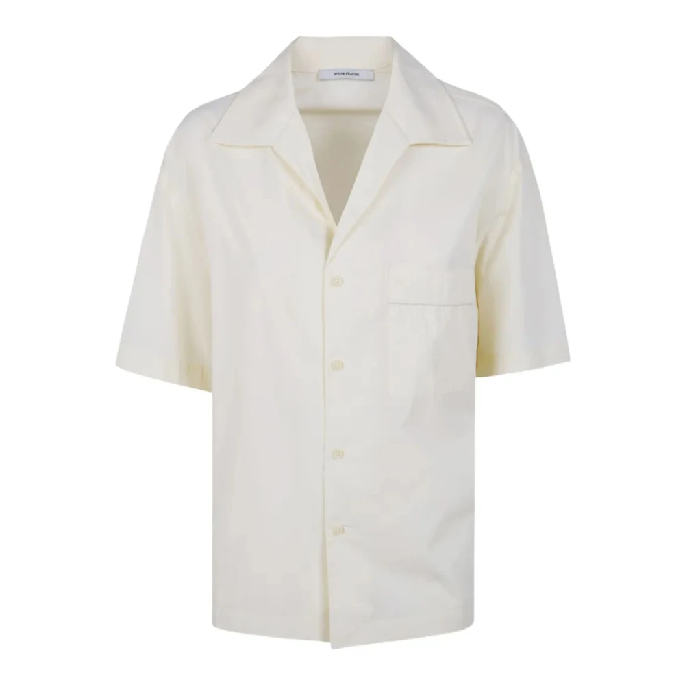 Entire Studios Beige Pajama Shirt