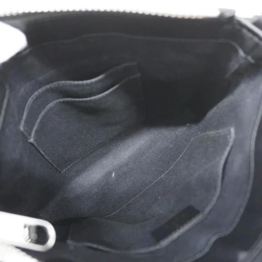 Gucci Vintage Pre-owned Plastic shoulder-bags Black Heren